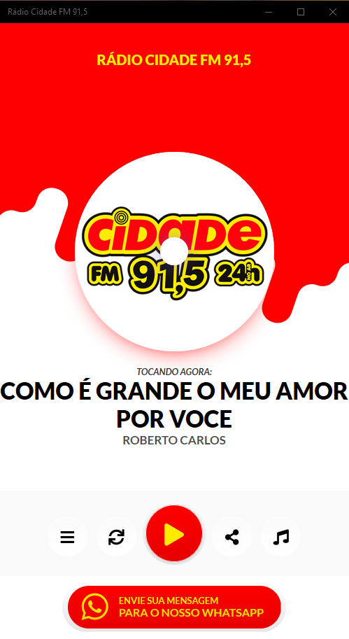 Rádio Cidade FM 91,5