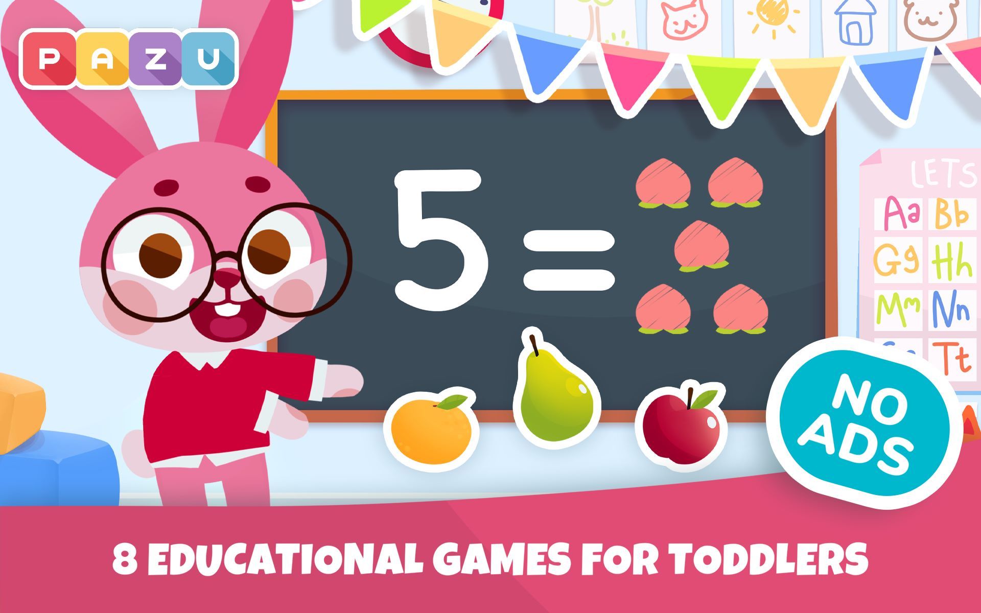 Learning Games for kids and toddlers | Pazu Mini