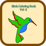 Birds Coloring Book Vol -2