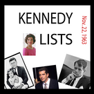 U.S. History Lists - KENNEDYS