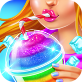 Rainbow Frozen Slushy Truck - Ice Candy Slush Maker Games Free