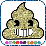 Emoji Coloring Glitter Games